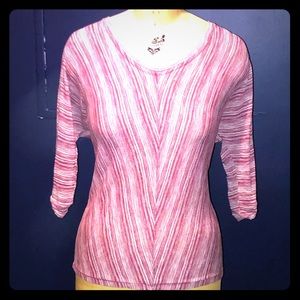 Chevron striped sweater